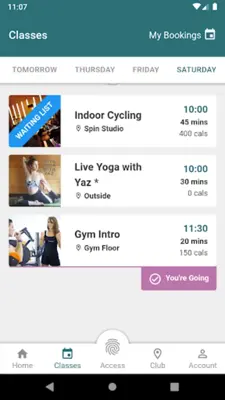 Welcome Gym android App screenshot 1